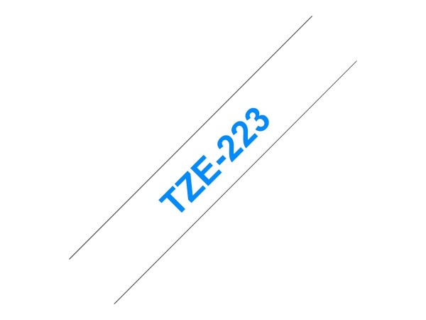 TZE-223 LAMINATED TAPE 9mm 8m