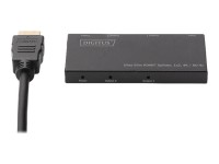 DIGITUS Ultra Slim HDMI Splitter DS-45322 - Video-/Audio-Splitter - 2 x HDMI - Desktop