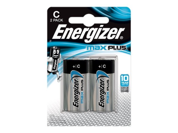 ENERGIZER Alkaline Batterie C 1.5 V 2-Blister
