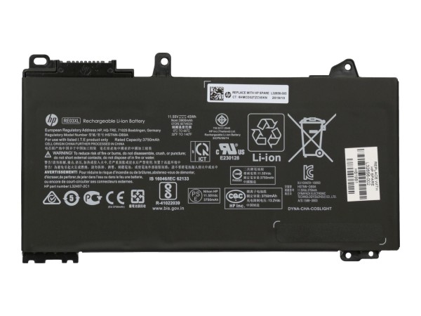 HP Battery 3 Cell 45Wh Li-Ion