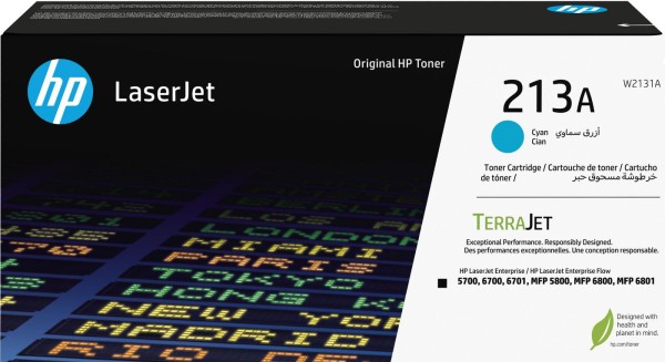 HP 213A Cyan LaserJet Tonerpatrone