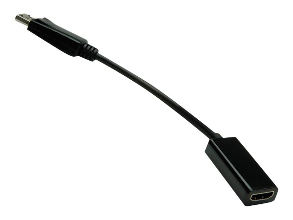 VALUE DisplayPort-HDMI Adapter, v1.2, DP Stecker-HDMI Buchse