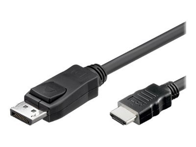 TECHLY DisplayPort 1.1 auf HDMI Kabel schwarz 1m