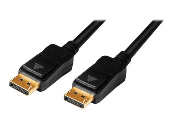 LOGILINK DisplayPort Anschlusskabel [1x DisplayPort Stecker - 1x DisplayPort Stecker] 15 m