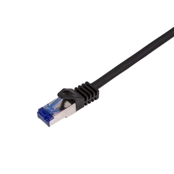 LOGILINK C6A083S RJ45 CAT 6a S/FTP 7.5 m Schwarz 1 St.