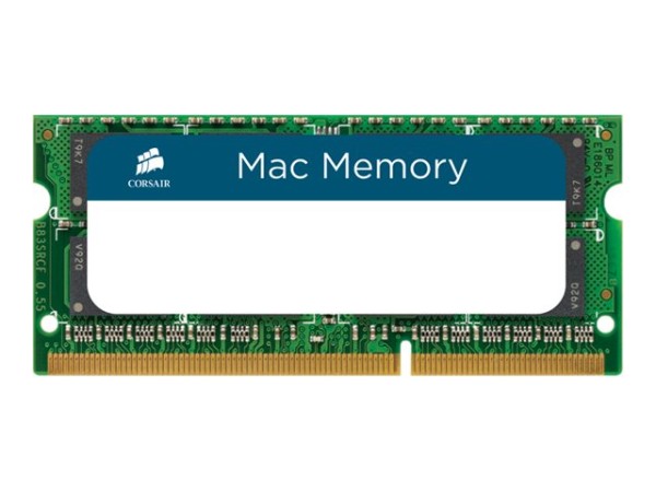 SODDR3-RAM 16GB Kit (2x8GB) PC3-12800 CL11 CORSAIR Apple retail