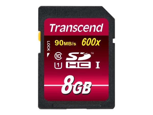 SDHC 8GB Card Transcend Class 10 UHS-I