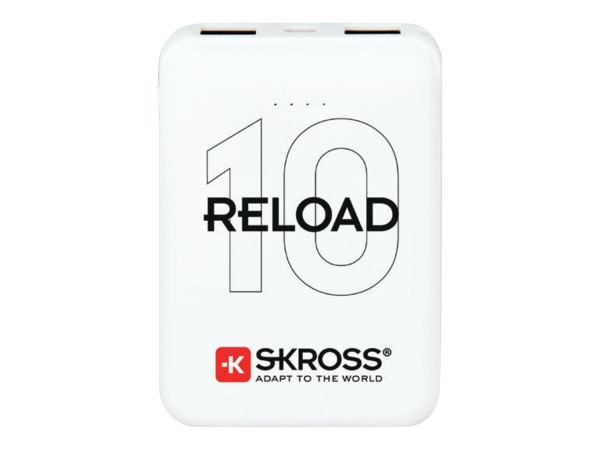 SKROSS Reload 10 Powerbank (Zusatzakku) Li-Ion 10000 mAh 1400130