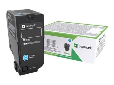 LEXMARK Cyan Tonerpatrone LCCP, LRP, Lexmark Corporate