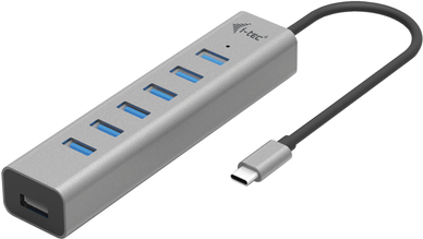 I-TEC USB-C Charging Metal HUB 7 Port ohne Netzteil