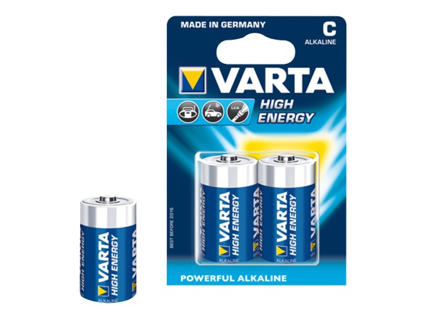 VARTA 1x2 Varta High Energy C Baby