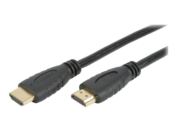 TECHLY HDMI Kabel 2.0 High Speed with Ethernet schwarz 6m