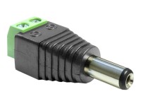 DELOCK Adapter Terminalblock > DC 2,1 x 5,5 mm Stecker