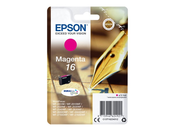 EPSON 16 Magenta Tintenpatrone