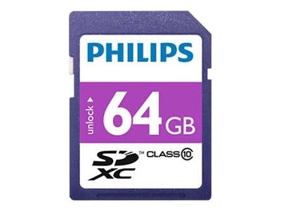 PHILIPS SD SDXC Card 64GB Card Class 10