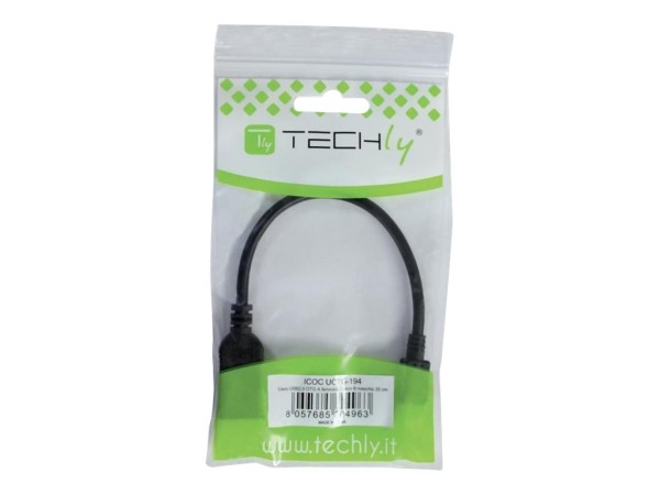 TECHLY HDMI Videokabel Splitter Stecker auf 2x HDMI Buchse