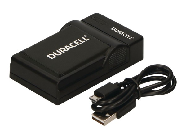 DURACELL Ladegerät mit USB Kabel für GoPro Hero 5 und 6 Akku
