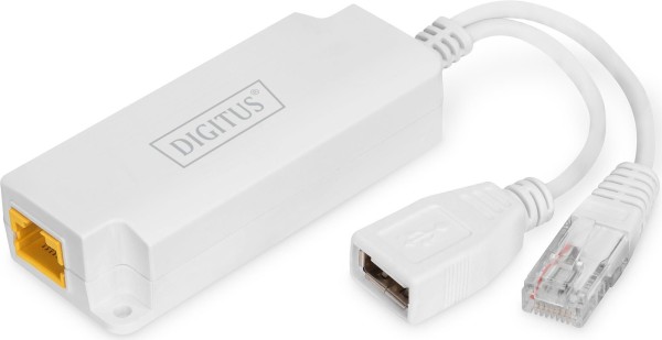 DIGITUS USB-A 5V PoE Splitter