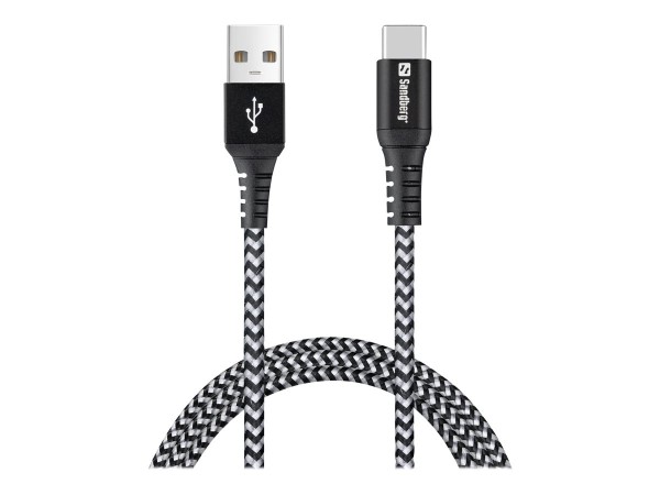 SANDBERG Survivor USB-C- USB-A Cable 1M