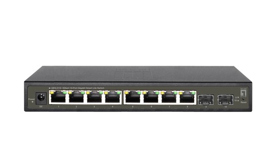 LEVELONE Switch 8x GE GES-2110 2xGSFP