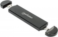 MANHATTAN M.2 NVMe SATA SSD USB-C 3.2 Festplattengehäuse