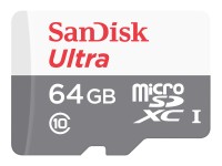 SANDISK Ultra Lite microSDXC Ad. 64GB 100MB/s  SDSQUNR-064G-GN6TA