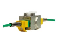 LOGILINK Keystone Kupplung 2X RJ45 STP 14.6mm, Cat6A