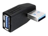 USB Adapter Delock USB3.0 -> USB3.0 St/Bu 270° horizontal