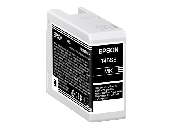 EPSON Singlepack Matte Black T46S8 UltraChrome Pro 10 ink 26ml