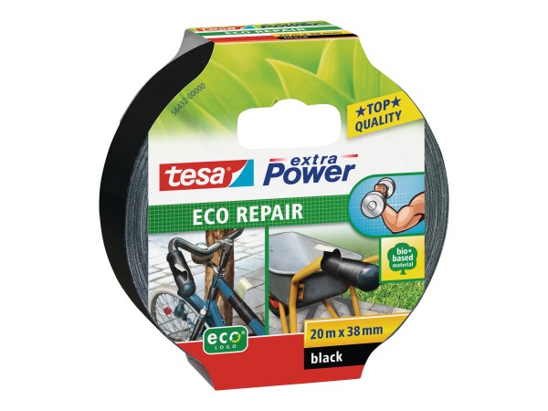 TESA extra Power Eco Repair 20m 38mm schwarz