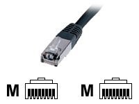 Kab NW Cat.5e SF/UTP - 05,00m / schwarz / Digitus