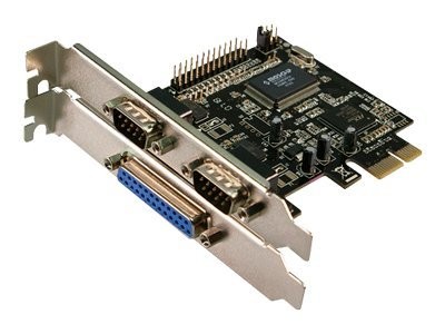 LOGILINK PC0033 PCI Express Schnittstellenkarte Parallel 1x + Seriell 2x