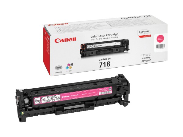 CANON 718 Magenta Magenta Tonerpatrone