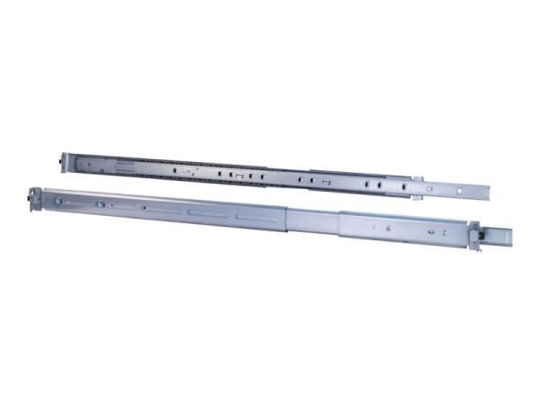 INTERTECH 26" Inter-Tech Teleskopschienensatz 1U 650 mm Silber