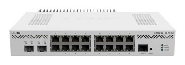 MIKROTIK CCR2004-16G-2S+PC - Router