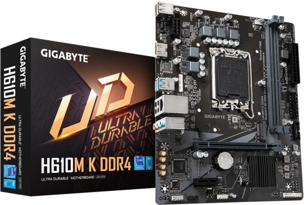 GIGABYTE H610M K DDR4 S1700