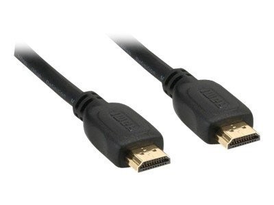 INLINE HDMI Kabel, 19pol St/St, vergoldete Kontakte, schwarz, 1,5m