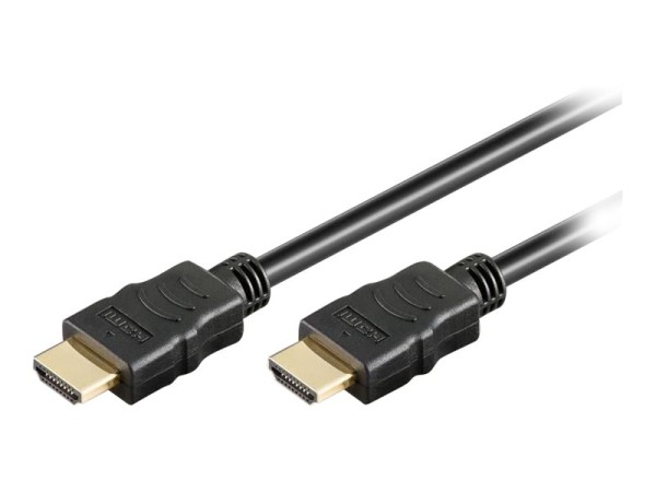 TECHLY HDMI Kabel mit Ethernet, 1,5 Meter, Schwarz
