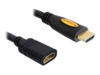 DeLOCK High Speed HDMI Kabel mit Ethernet Verlängerung Stecker / Buchse 3 m