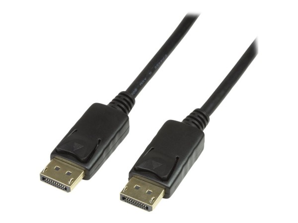 LOGILINK DisplayPort 1.2 Anschlusskabel, 4K2K/60Hz, 5m (CV0074)