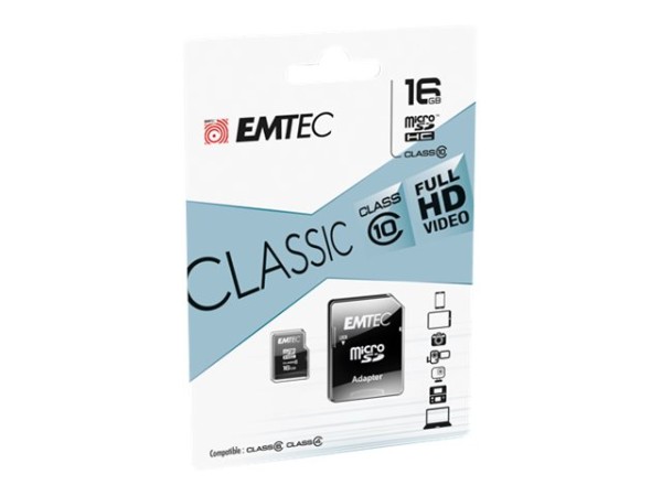 EMTEC ECMSDM16GHC10CG 16GB