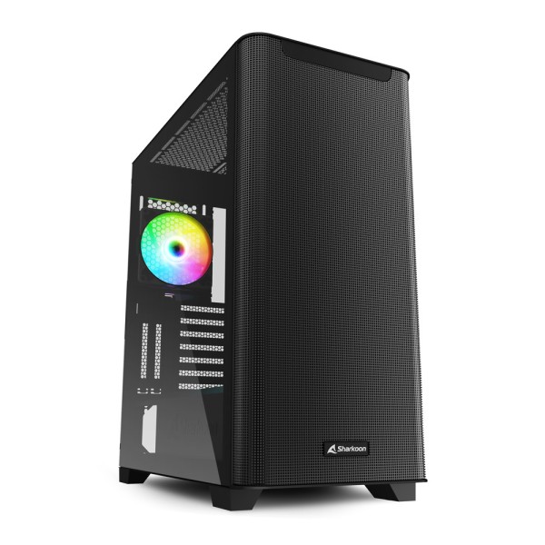 SHARKOON Gehäuse M30 RGB ATX 1xGlas schwarz