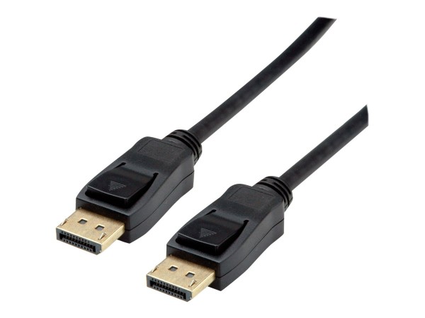 VALUE DisplayPort Kabel v1.3 v1.4 DP ST - ST schwarz 2,0m