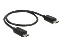 DELOCK USB Kabel Delock micro B -> micro B St/St 0.30m OTG