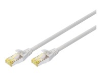 DIGITUS - Patch-Kabel - RJ-45 (M) - RJ-45 - 30 m - SFTP - CAT 6a - halogenfrei - Grau (DK-1644-A-300