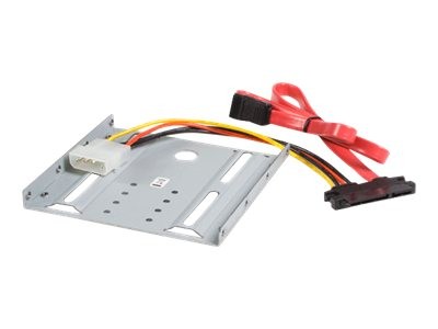 STARTECH.COM Adapter Bracket für 2,5 (6.4cm) auf 3,5 (8,9cm) HDD - SATA / SSD Festplatten Einbaurahm
