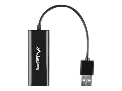 LANBERG USB->RJ45 Netzwerkkarte USB 2.0 1x RJ45 100MB Kabel