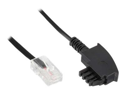 InLine® TAE-F Kabel für DSL-Router, TAE-F Stecker an RJ45 8/2, 10m