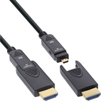 INLINE HDMI AOC Kabel Ultra High Speed HDMI 8K4K Stecker abnehmbar 50m - Kabel