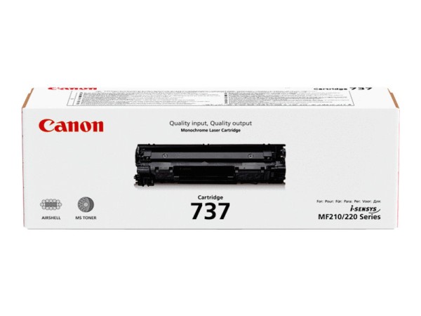 CANON 737 Schwarz Tonerpatrone